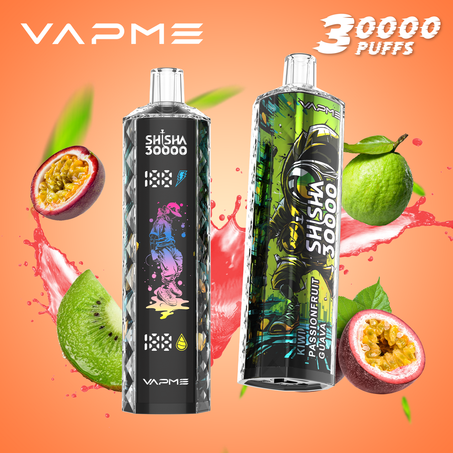 VAPME SHISHA ZERO 30K 0%